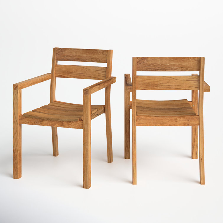 Teak chair online set